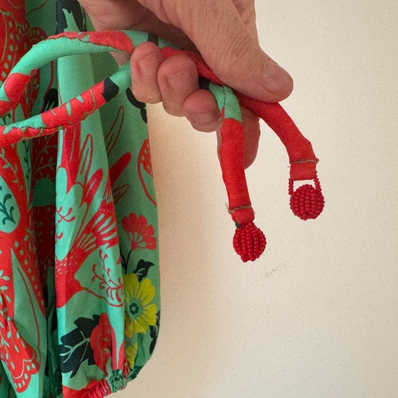 Farm Rio X Anthropologie Full Sleeved Maxi Dress Sz. XS - Picture 14 of 15